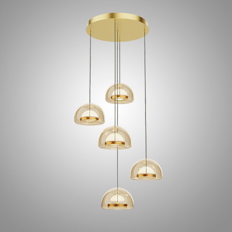 Подвесной светильник NEVILLE P5 Disk Amber Подвесной светильник NEVILLE P5 Disk Amber