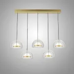 Подвесной светильник NEVILLE P5 Plank Gold