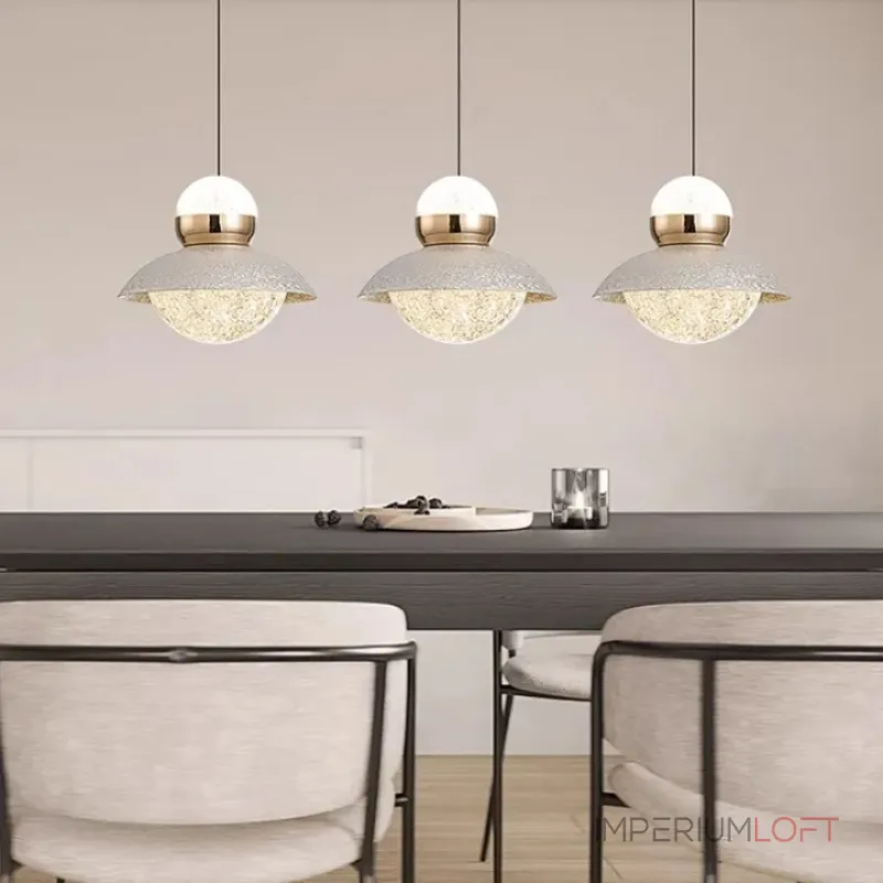 Подвесной светильник SVEIN Silver с лифтом