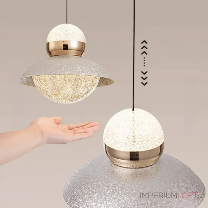 Подвесной светильник SVEIN Silver с лифтом