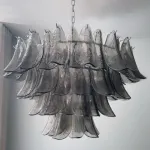 Люстра LOBBY BLACK H50