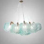 Люстра PETALS CH P16 Blue