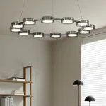 Кольцевые люстры и светильники FREQUENCY