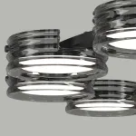 Кольцевые люстры и светильники FREQUENCY