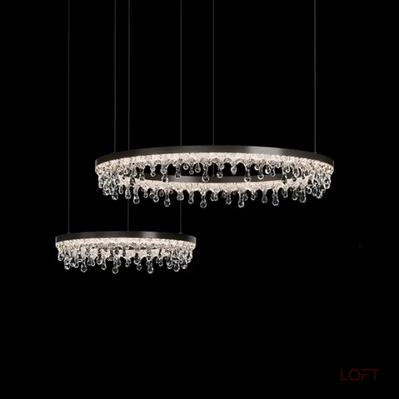 Кольцевые люстры и светильники ANDRUS P2 D50 D80 мультикрепление