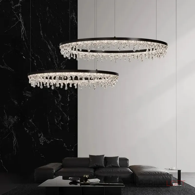 Кольцевые люстры и светильники ANDRUS P2 D50 D80 мультикрепление