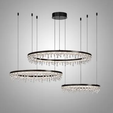 Кольцевые люстры и светильники ANDRUS P3 D50 D60 D80 мультикрепление