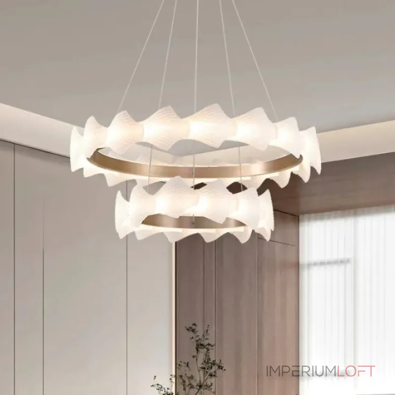 Кольцевые люстры и светильники NIAL RING P2 D50 D80