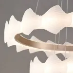 Кольцевые люстры и светильники NIAL RING P2 D50 D80