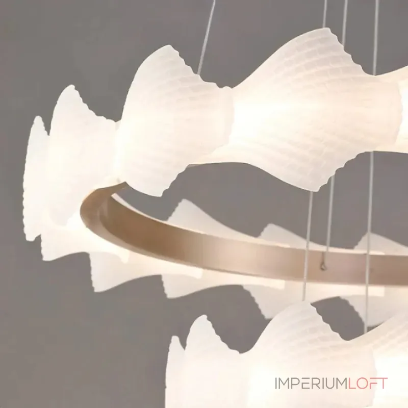 Кольцевые люстры и светильники NIAL RING P2 D50 D80