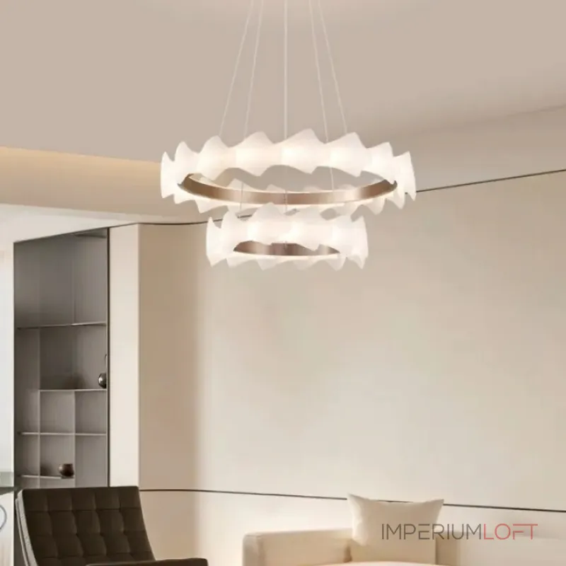 Кольцевые люстры и светильники NIAL RING P2 D50 D80