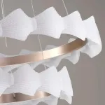 Кольцевые люстры и светильники NIAL RING P2 D50 D80