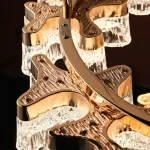 Кольцевые люстры и светильники DARREN RING P12 D90