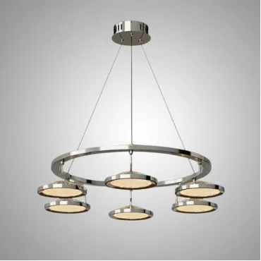 Кольцевые люстры и светильники HOLGE RING P6 Chrome