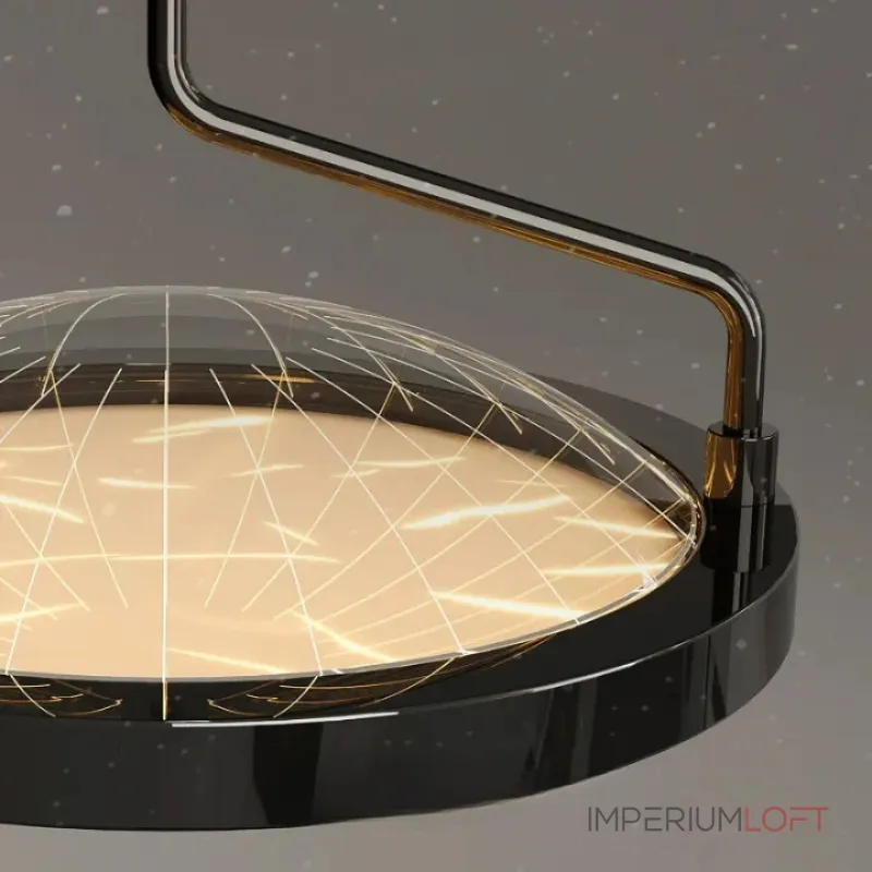 Кольцевые люстры и светильники HOLGE RING P6 Black