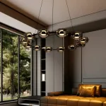 Кольцевые люстры и светильники DEVON RING P9