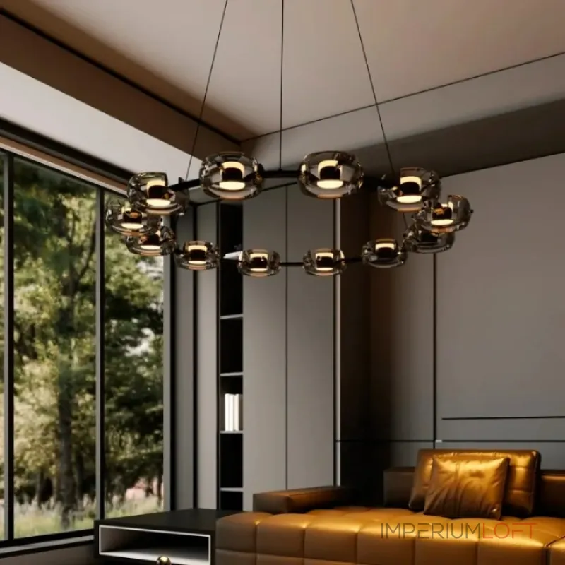 Кольцевые люстры и светильники DEVON RING P9