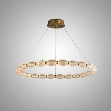 Кольцевые люстры и светильники CARA ELLIPSE RING P1 D48 Gold