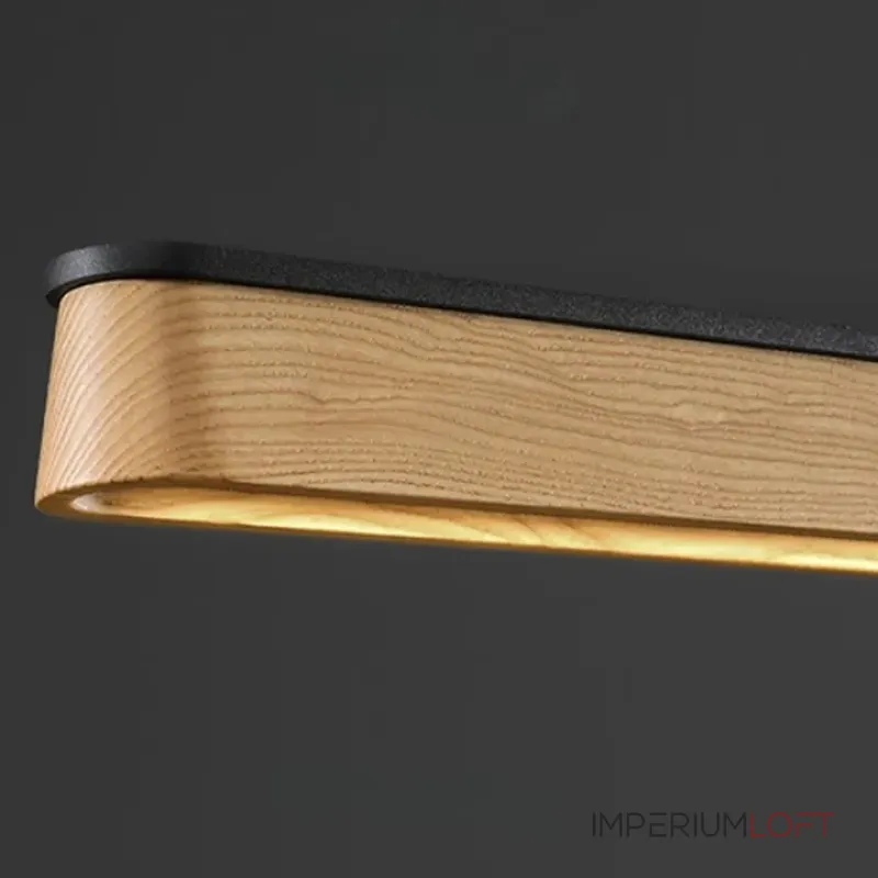 Подвесные светильники с корпусом в форме удлиненной трапеции из массива дерева BOTRAIF L120 Lite от ImperiumLoft