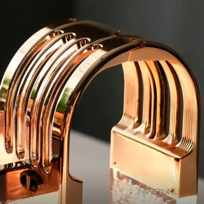 Серия реечных светильников с рельефными акриловыми рассеивателями изогнутой формы и металлическим корпусом JERALD LONG P7 от ImperiumLoft