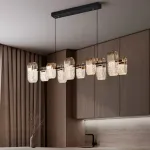 Серия реечных светильников с рельефными акриловыми рассеивателями изогнутой формы и металлическим корпусом JERALD LONG P10 от ImperiumLoft