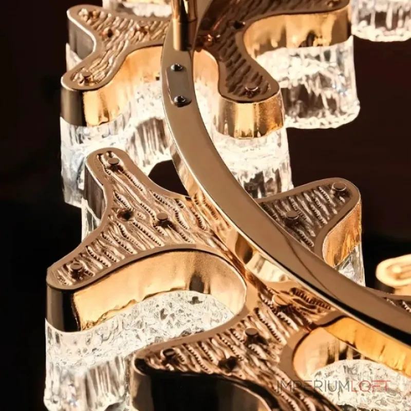 Серия реечных светильников с акриловыми плафонами волнообразной формы DARREN LONG P3 от ImperiumLoft