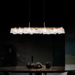 Серия реечных светильников с акриловыми плафонами волнообразной формы DARREN LONG P3 от ImperiumLoft