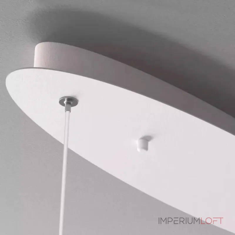 Реечный светодиодный светильник с изогнутым листовидным корпусом из металла SACHA