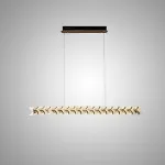 Серия реечных светильников с декором в форме стрелок из акрила на металлическом каркасе STAN LONG A от ImperiumLoft