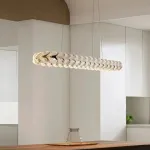 Серия реечных светильников с декором в форме стрелок из акрила на металлическом каркасе STAN LONG B от ImperiumLoft