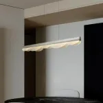 Серия реечных светильников с рельефными волнообразными рассеивателями на металлической планке AJAX A L120 от ImperiumLoft