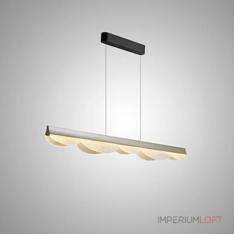 Серия реечных светильников с рельефными волнообразными рассеивателями на металлической планке AJAX A L140 от ImperiumLoft Серия реечных светильников с рельефными волнообразными рассеивателями на металлической планке AJAX A L140 от ImperiumLoft