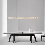 Серия реечных светильников с рельефными плафонами эллиптической формы CARA ELLIPSE LONG L126 Black