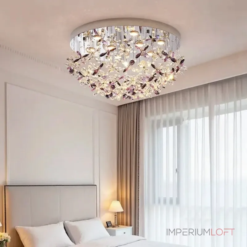 Потолочная люстра CHARA AMETHYST CH D80 от ImperiumLoft