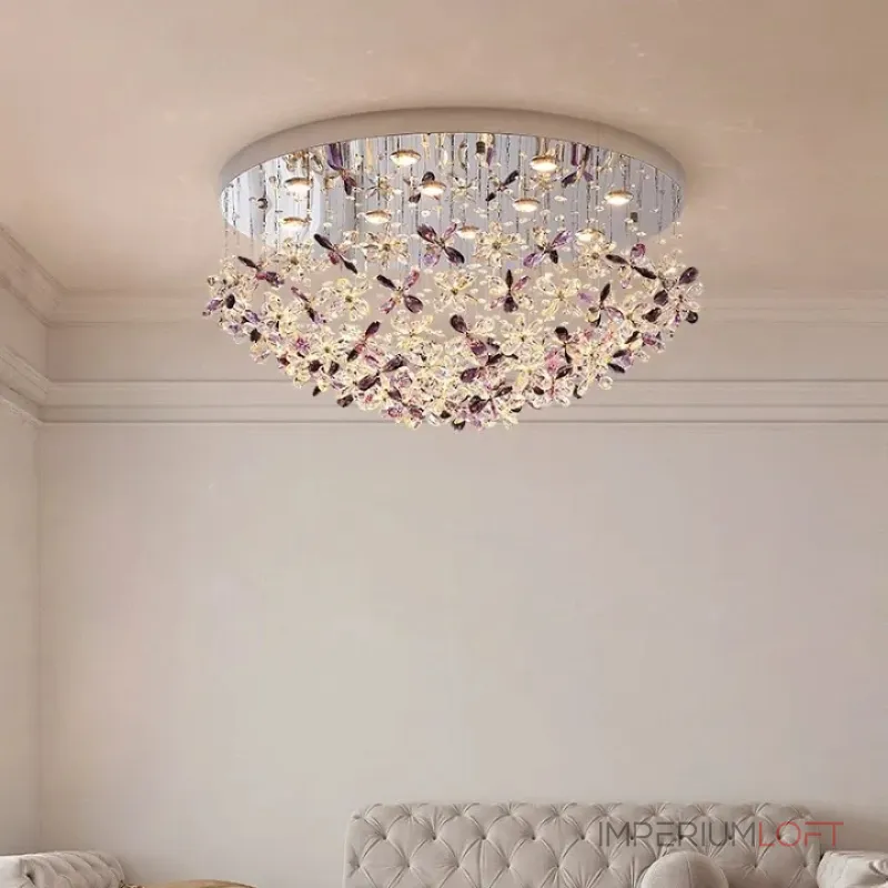 Потолочная люстра CHARA AMETHYST CH D80 от ImperiumLoft