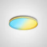 Плоский потолочный светильник с функцией имитации рассвета, заката, голубого неба и других эффектов DISC SUNSET D50 от ImperiumLoft