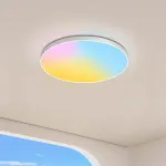 Плоский потолочный светильник с функцией имитации рассвета, заката, голубого неба и других эффектов DISC SUNSET D53 без бокового рассеивателя от ImperiumLoft