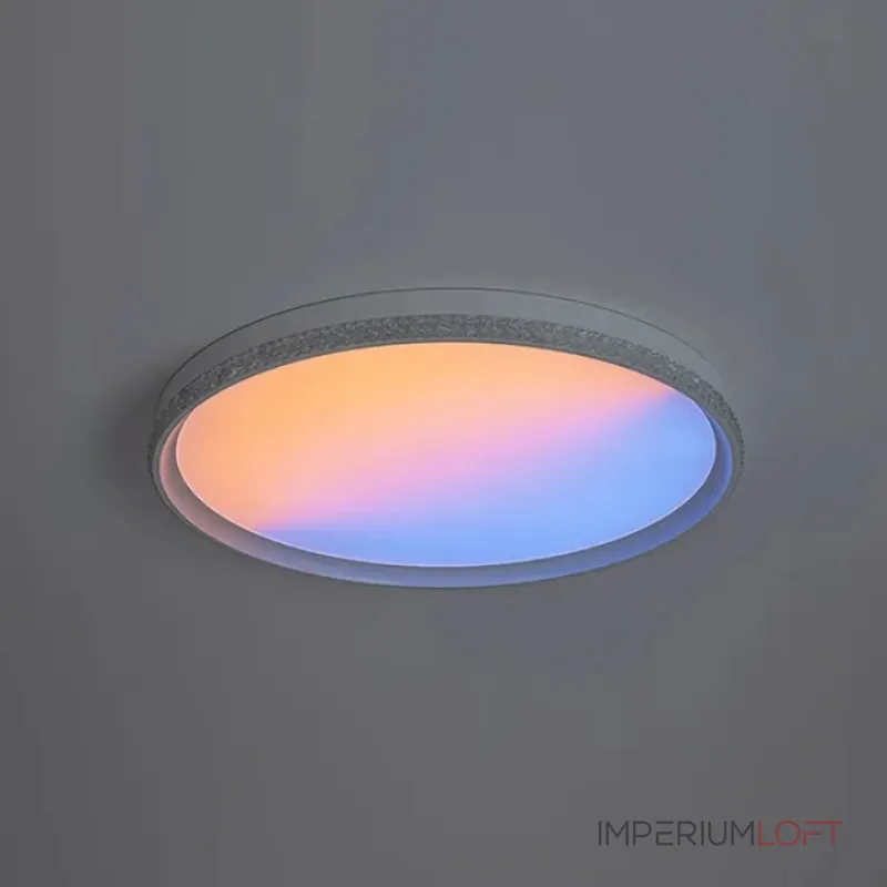 Плоский потолочный светильник с функцией имитации рассвета, заката, голубого неба и других эффектов DISC SUNSET D50 от ImperiumLoft