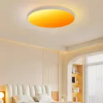 Плоский потолочный светильник с функцией имитации рассвета, заката, голубого неба и других эффектов DISC SUNSET D53 без бокового рассеивателя от ImperiumLoft