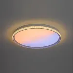 Плоский потолочный светильник с функцией имитации рассвета, заката, голубого неба и других эффектов DISC SUNSET D50 от ImperiumLoft