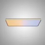 Плоский потолочный светильник с функцией имитации рассвета, заката, голубого неба и других эффектов DISC SUNSET Square с рассеивателем от ImperiumLoft