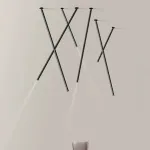 Серия встраиваемых точечных светильников с удлиненным туннельным корпусом с функцией регулировки угла наклона FERD Black H410 3500K от ImperiumLoft