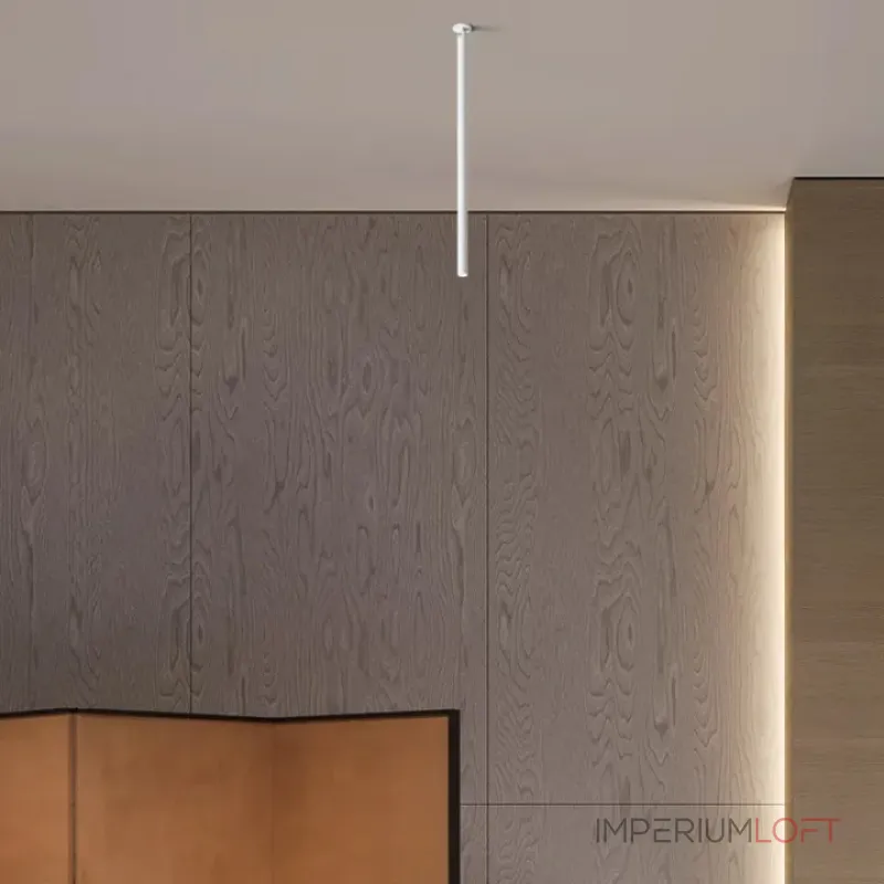 Серия встраиваемых точечных светильников с удлиненным туннельным корпусом с функцией регулировки угла наклона FERD White H410 3500K от ImperiumLoft