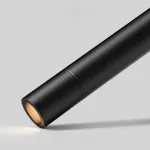 Серия встраиваемых точечных светильников с удлиненным туннельным корпусом с функцией регулировки угла наклона FERD Black H410 3500K от ImperiumLoft