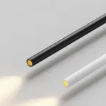 Серия встраиваемых точечных светильников с удлиненным туннельным корпусом с функцией регулировки угла наклона FERD White H410 3500K от ImperiumLoft