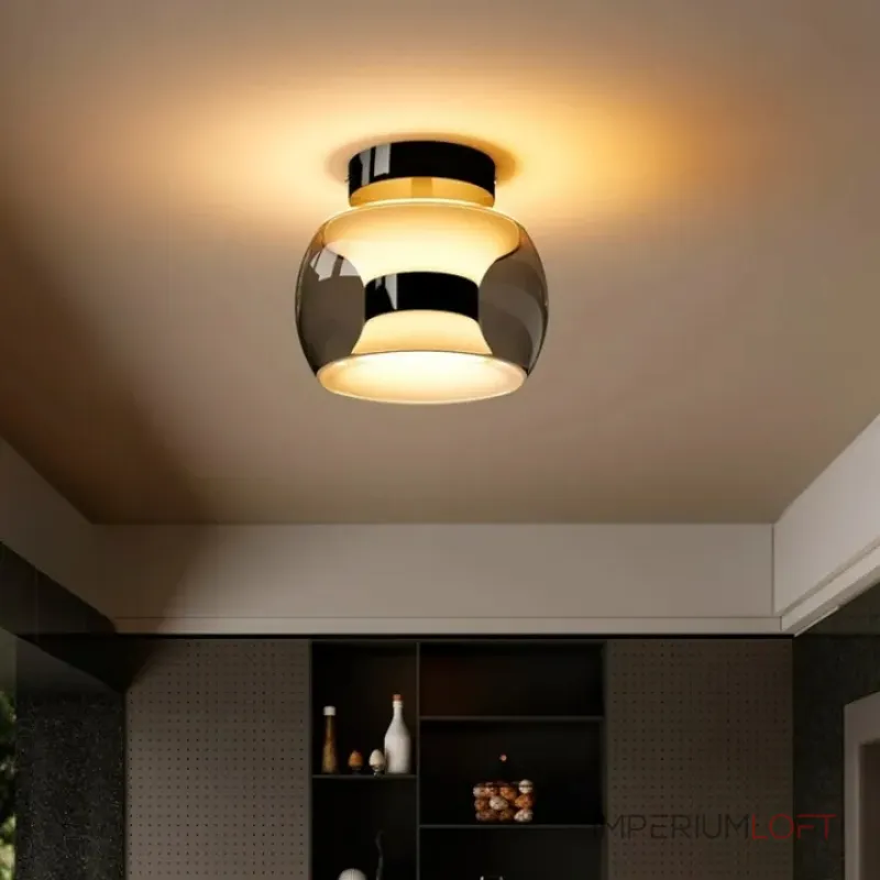 Серия потолочных светильников в форме тороида из стекла и внутреннего акрилового расcеивателя ELISER CH A от ImperiumLoft Серия потолочных светильников в форме тороида из стекла и внутреннего акрилового расcеивателя ELISER CH A от ImperiumLoft