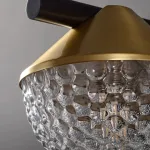 Настенный светильник с рельефным плафоном на коническом креплении EMBRET WALL от ImperiumLoft