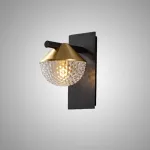 Настенный светильник с рельефным плафоном на коническом креплении EMBRET WALL от ImperiumLoft