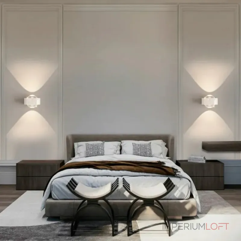 Бра BEPPE White 3000 4000 6000K от ImperiumLoft