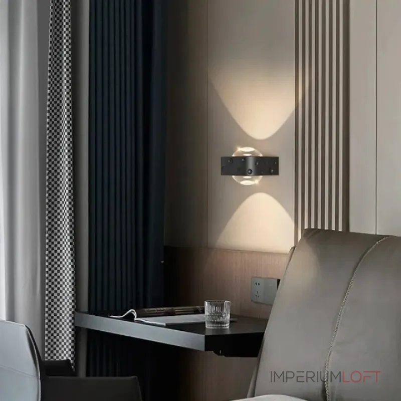 Бра BEPPE Black 3000 4000 6000К от ImperiumLoft